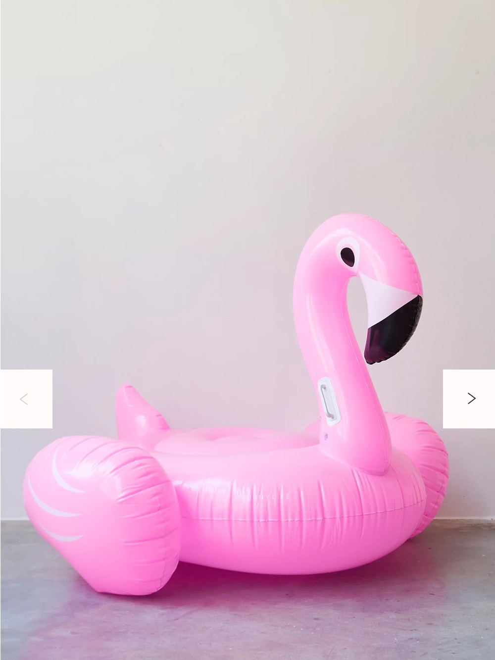 Luxe Ride On Giant Pink Inflatable Flamingo Pool Float NIB